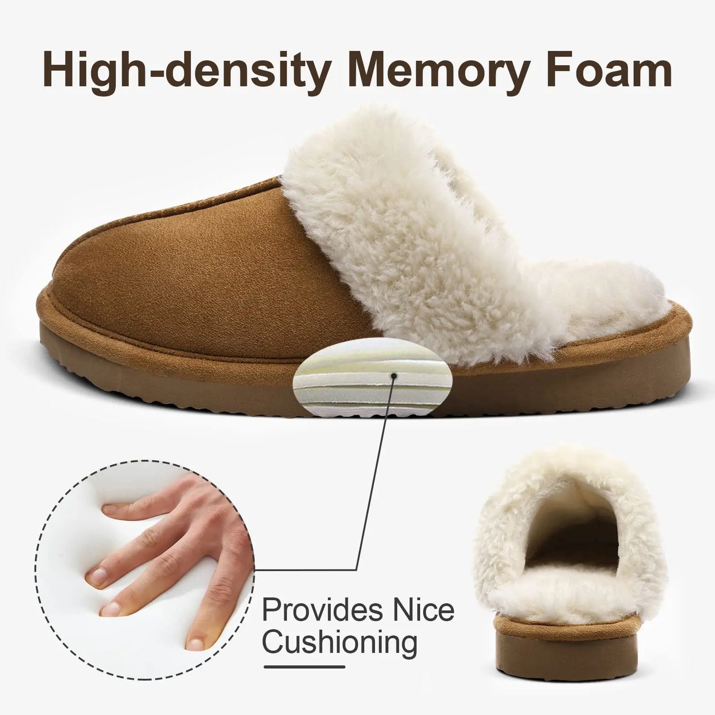 Derby - Woolen Cloud Slippers